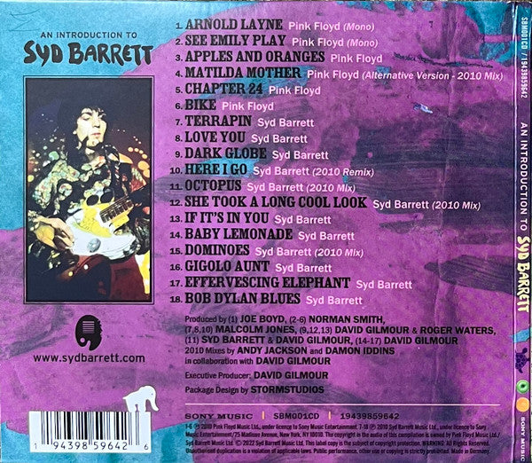 CD Syd Barret – An Introduction To Syd Barrett