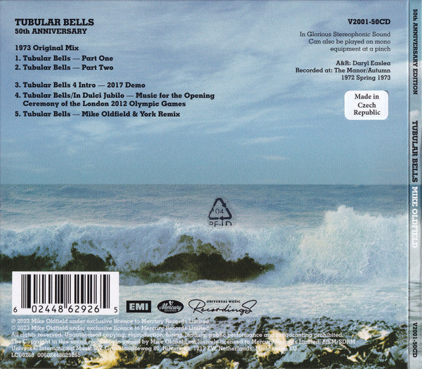 CD Mike Oldfield – Tubular Bells