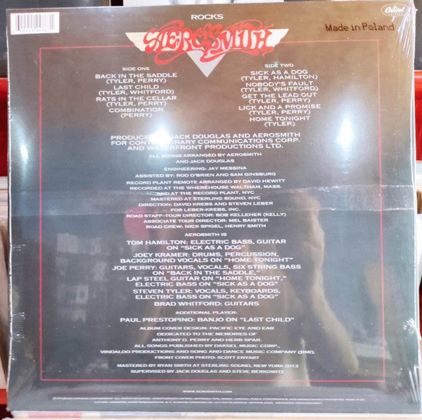 LP Aerosmith - Rocks