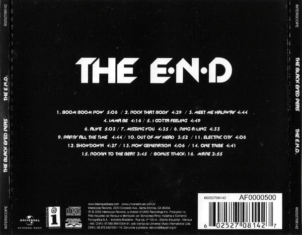 CD The Black Eyed Peas – The E.N.D
