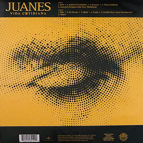 LP Juanes – Vida Cotidiana