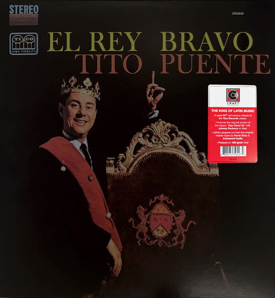 LP  Tito Puente - El Rey Bravo