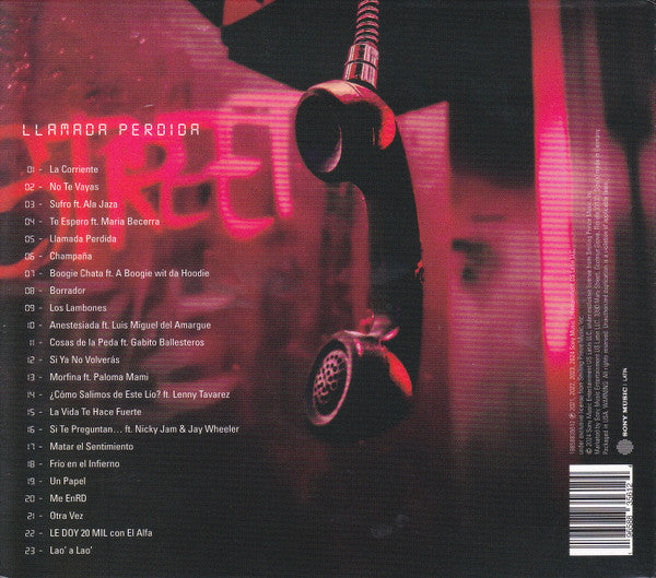 CD Prince Royce - Llamada Perdida