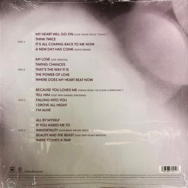 LPX2 Celine Dion – My Love Essential Collection
