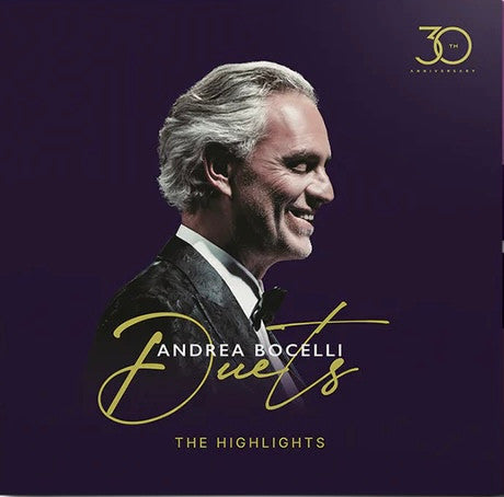 LP Andrea Bocelli – Duets – 30th Anniversary (The Highlights)