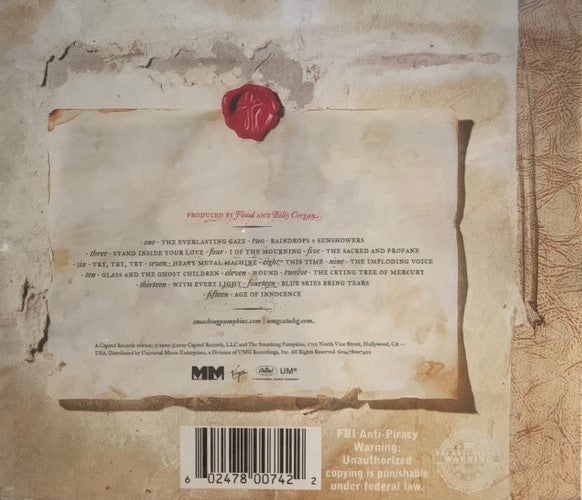 CD The Smashing Pumpkins – Machina / The Machines Of God