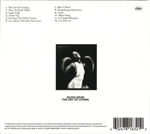 CD Olivia Dean – The Art Of Loving