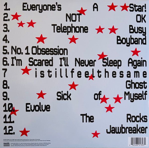 LP 5 Seconds Of Summer – Everyone’s A Star
