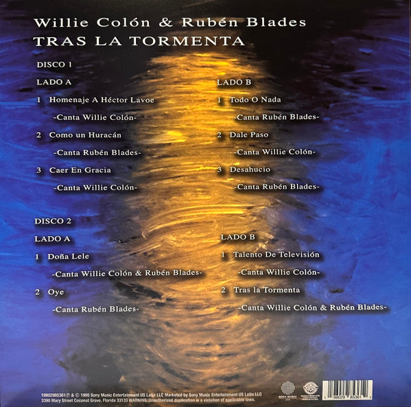 LPX2 Willie Colón & Rubén Blades – Tras La Tormenta