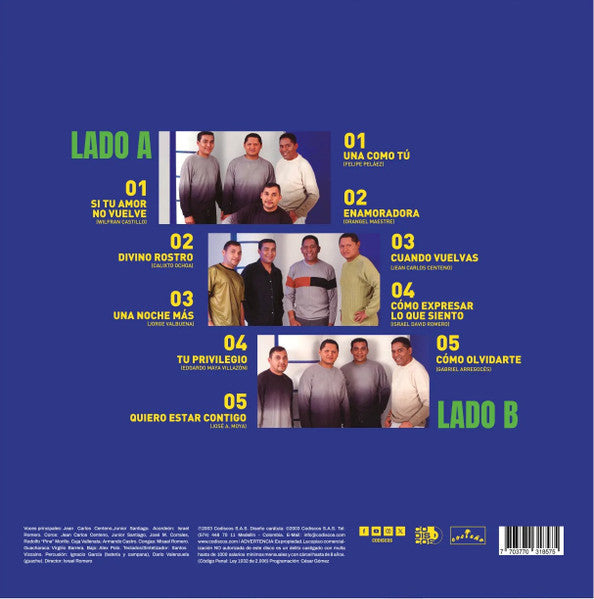 LP Binomio De Oro De América – ...Que Viva El Vallenato!