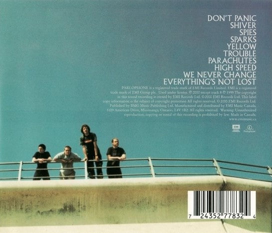 CD Coldplay – Parachutes