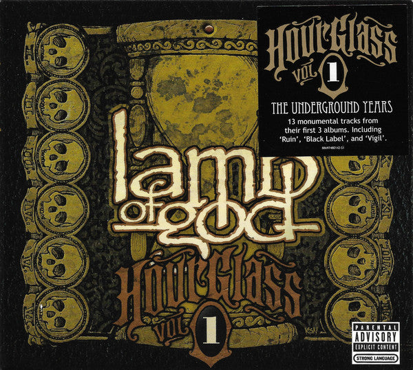 CD Lamb Of God – Hourglass Vol. 1: The Underground Years