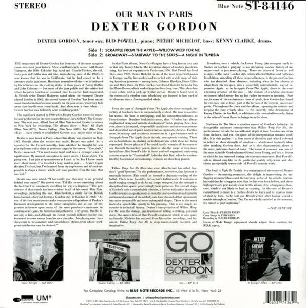 LP Dexter Gordon – Our Man In Paris