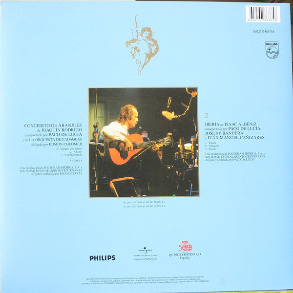 LP Paco De Lucía - Concierto De Aranjuez