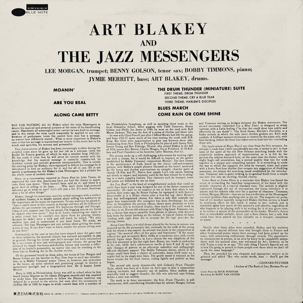 LP Art Blakey And The Jazz Messengers – Moanin