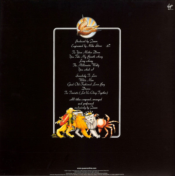 LP Queen ‎– A Day At The Races