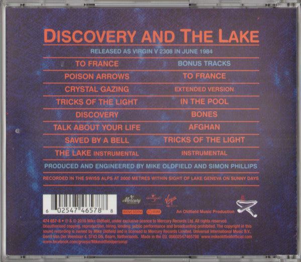 CD Mike Oldfield – Discovery