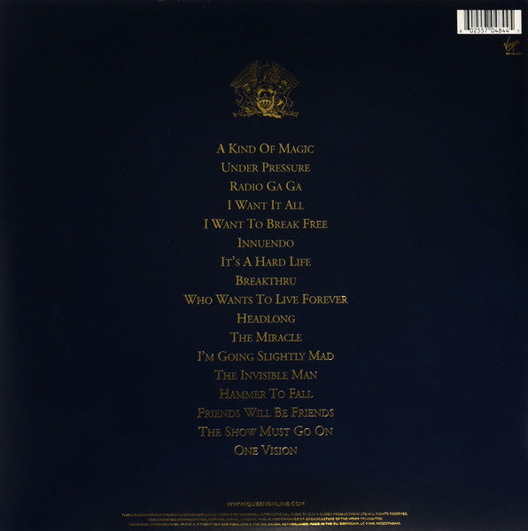 LP X2 Queen ‎– Greatest Hits II