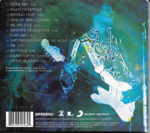 CD  Jimi Hendrix – Valleys Of Neptune