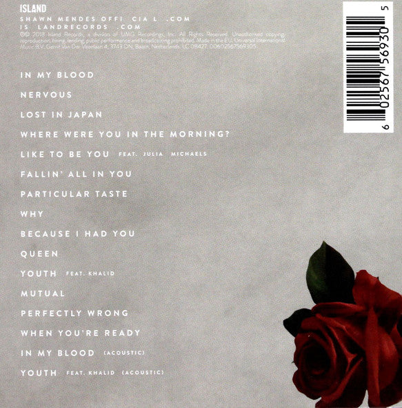 CD Shawn Mendes ‎– Shawn Mendes