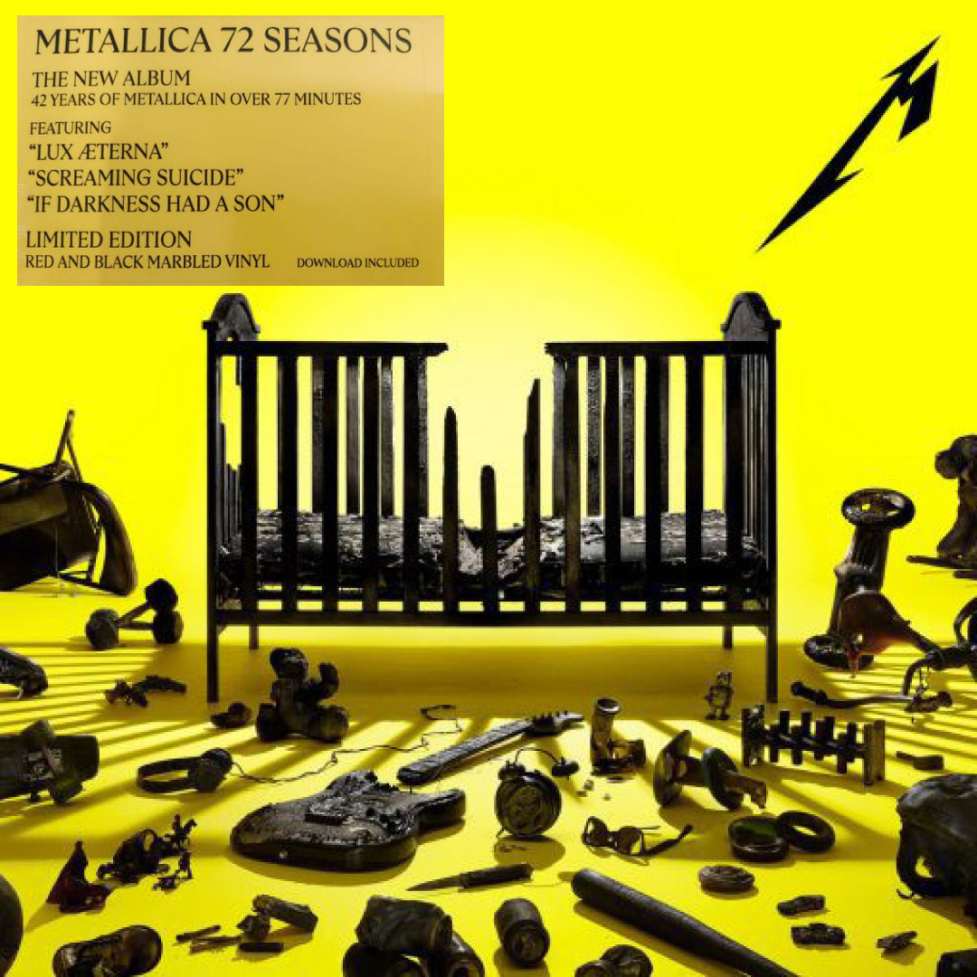 LPX2 Metallica - 72 Seasons Limited Red Marbled
