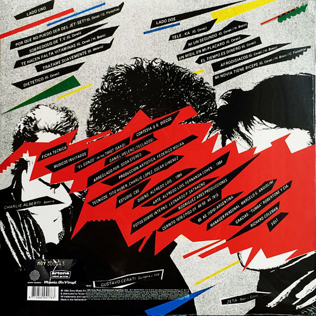 LP Soda Stereo – Soda Stereo (Edición Limitada)
