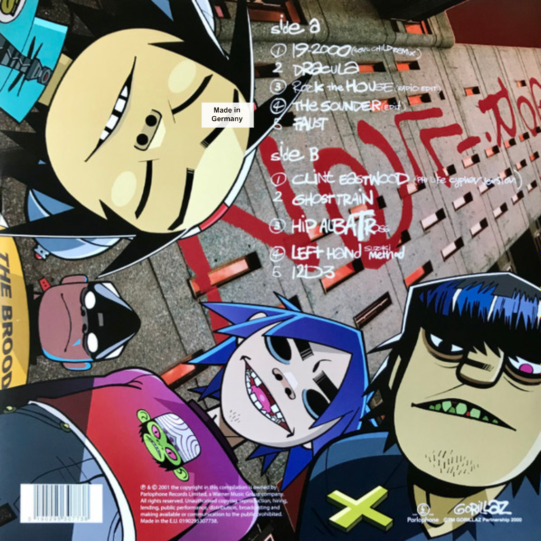 LP Gorillaz – G Sides