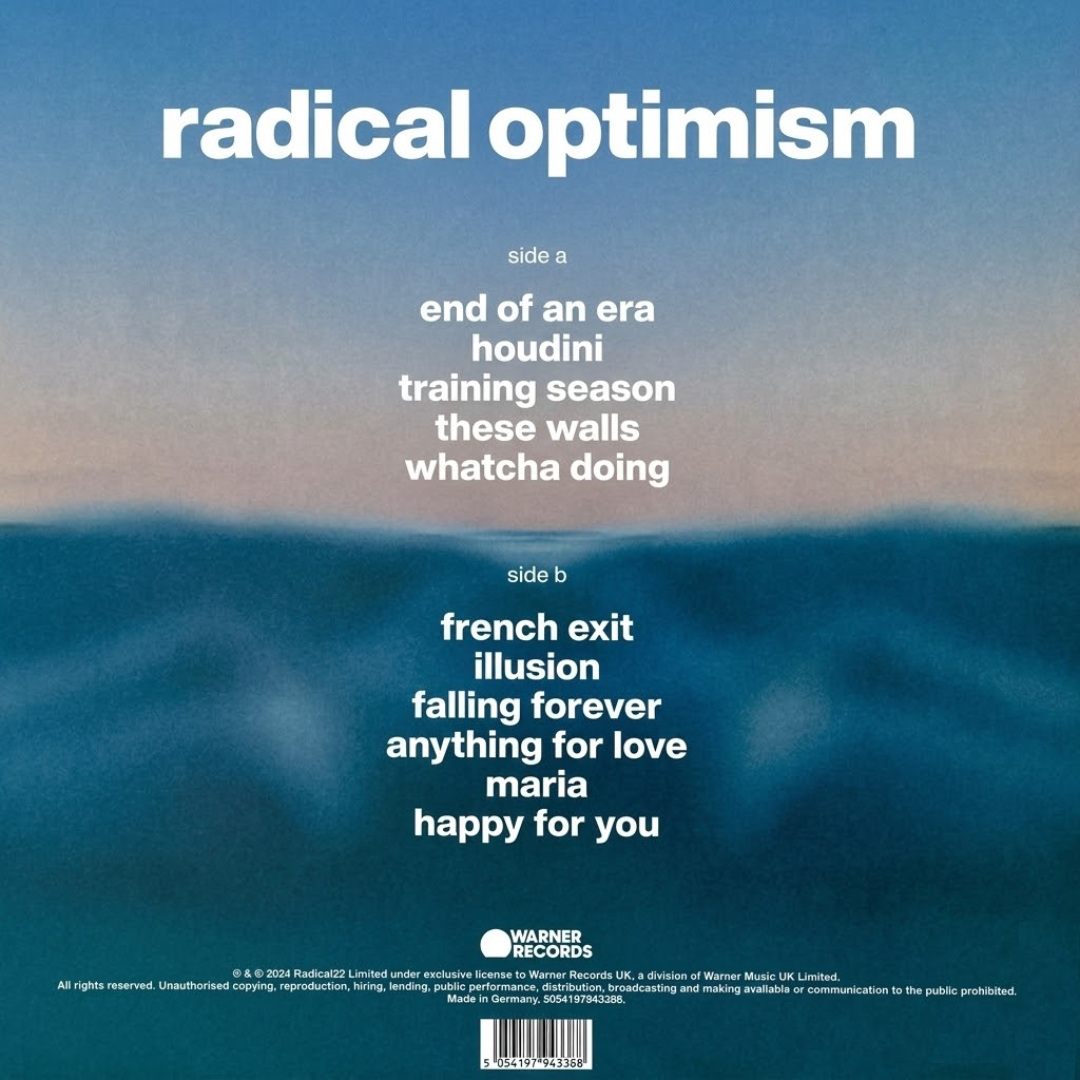 LP Dua Lipa – Radical Optimism