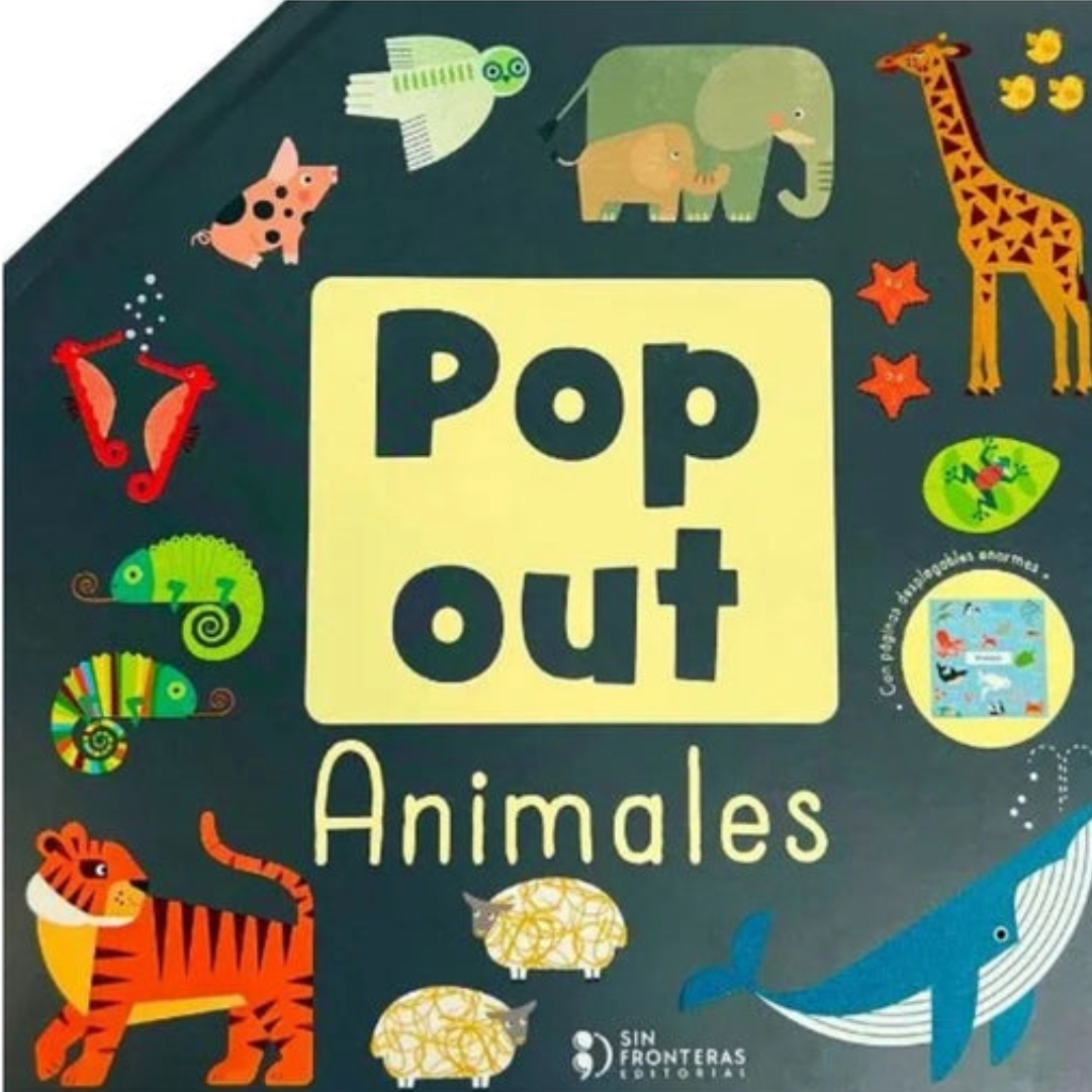 Libro Pop out animales