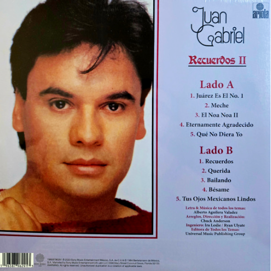 LP Juan Gabriel – Recuerdos II
