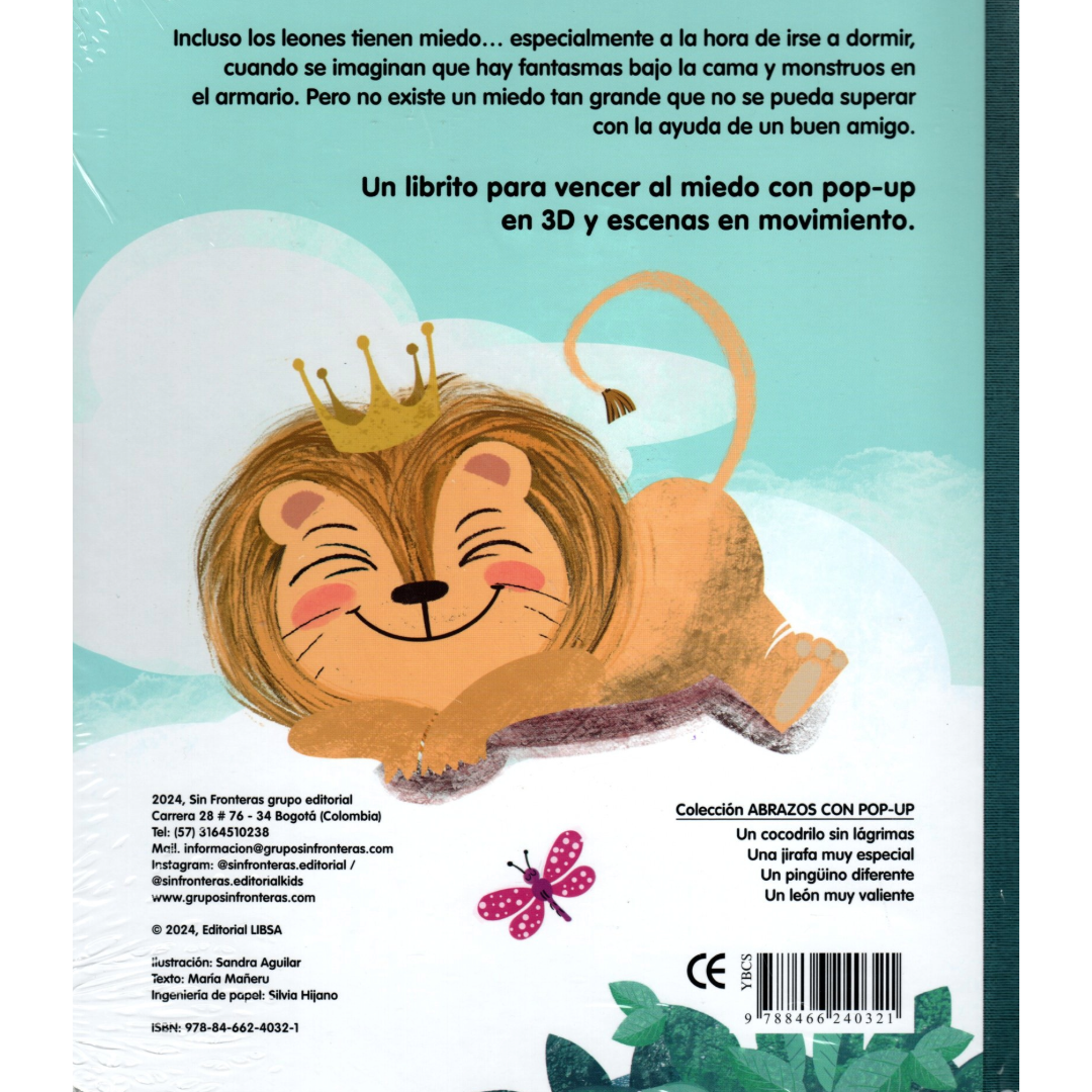Libro Maria Mañeru - Un León Muy Valiente