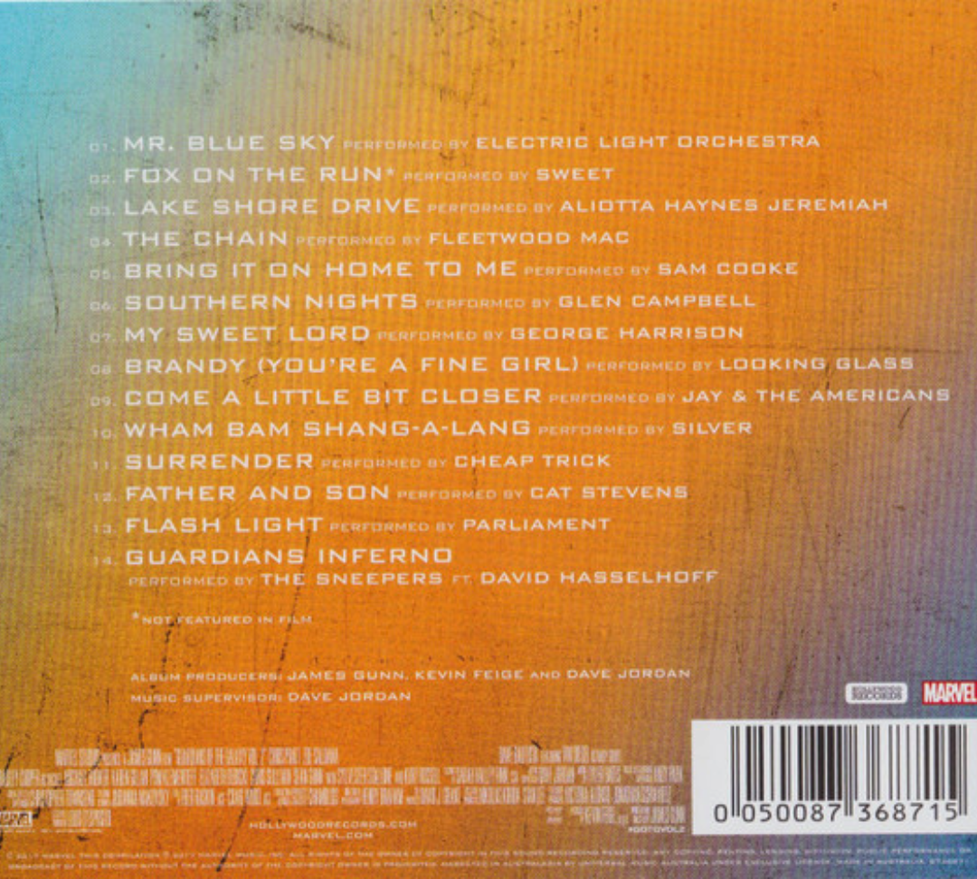 CD Various – Guardians Of The Galaxy Vol. 2: Awesome Mix Vol. 2