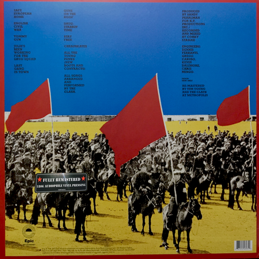 LP The Clash ‎– Give 'Em Enough Rope