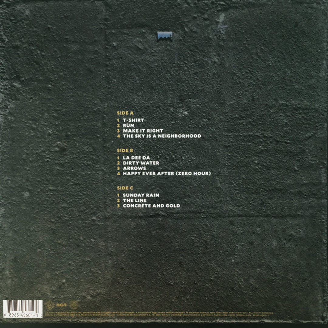 LPX2 Foo Fighters ‎– Concrete And Gold