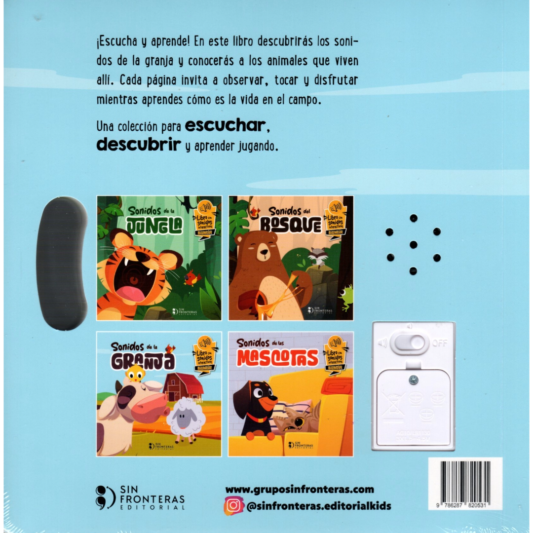 Libro Sonidos De La Granja