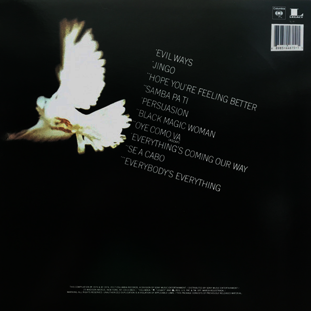LP Santana ‎– Santana's Greatest Hits