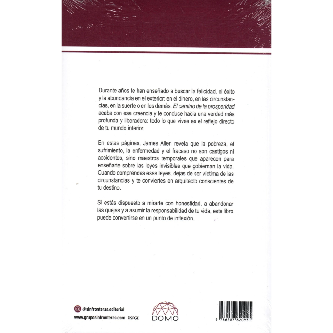 Libro James Allen - El Camino de la Prosperidad