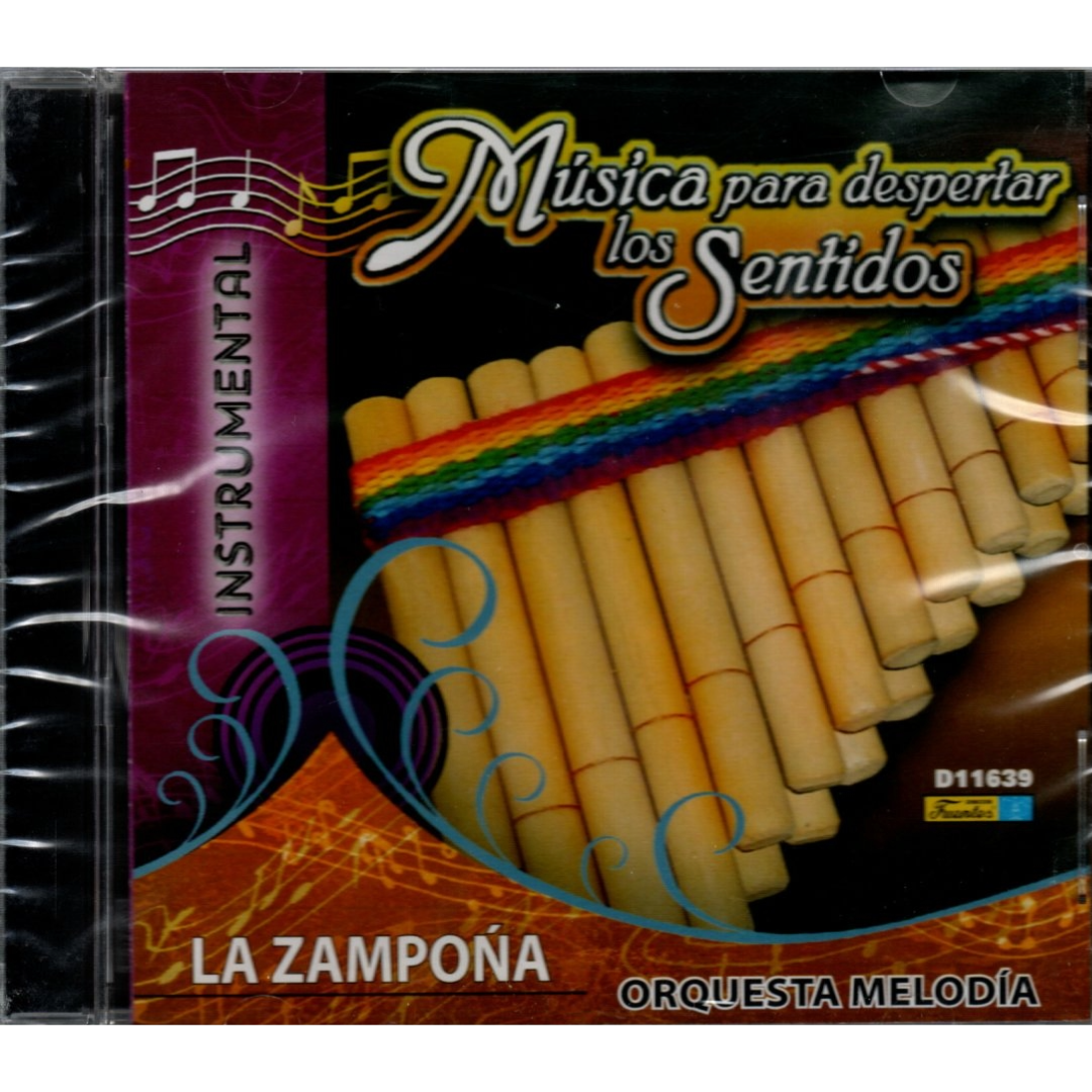 CD Música Para Despertar Los Sentidos: La Zampoña