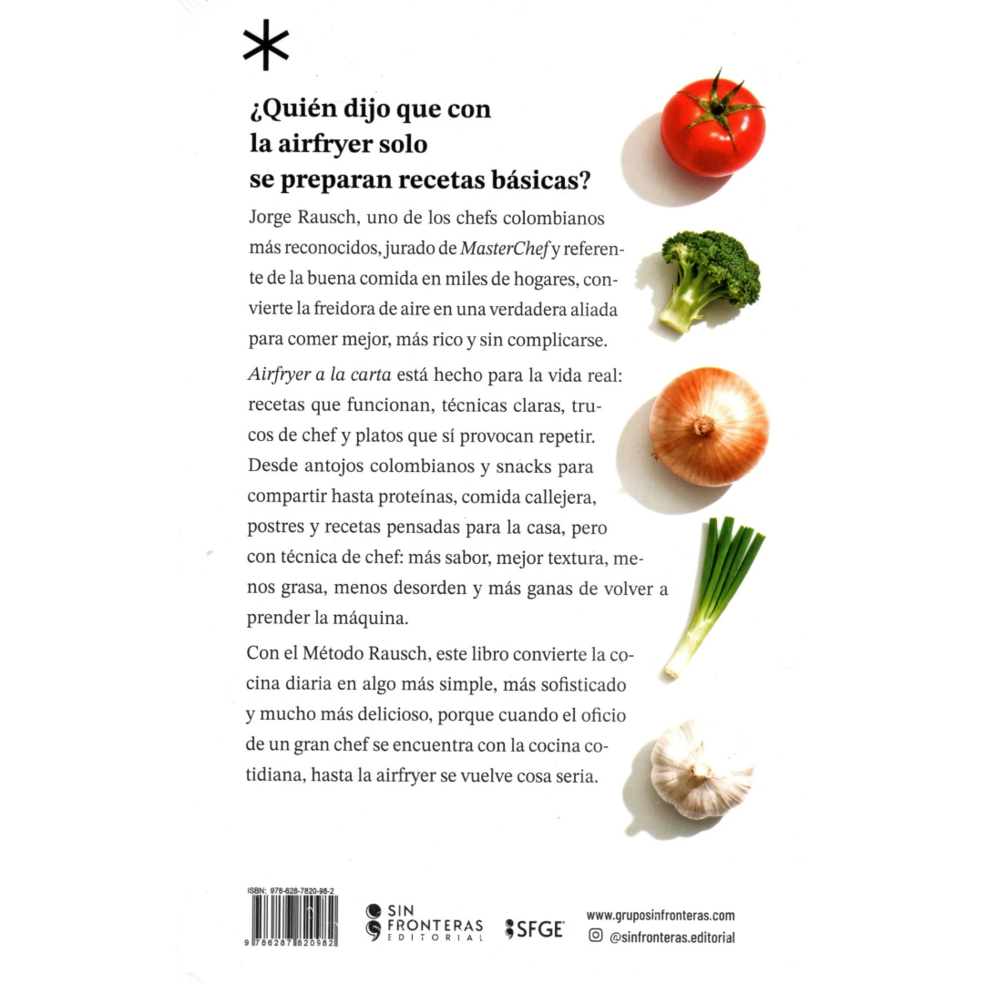 Libro Jorge Rausch - Airfryer a la Carta