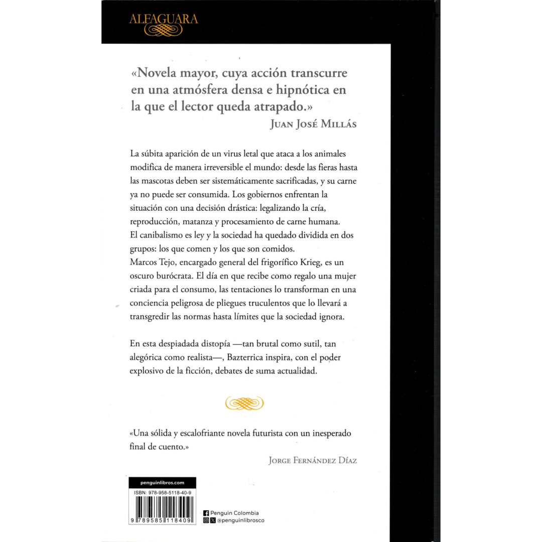 Libro Agustina Bazterrica - Cadáver exquisito