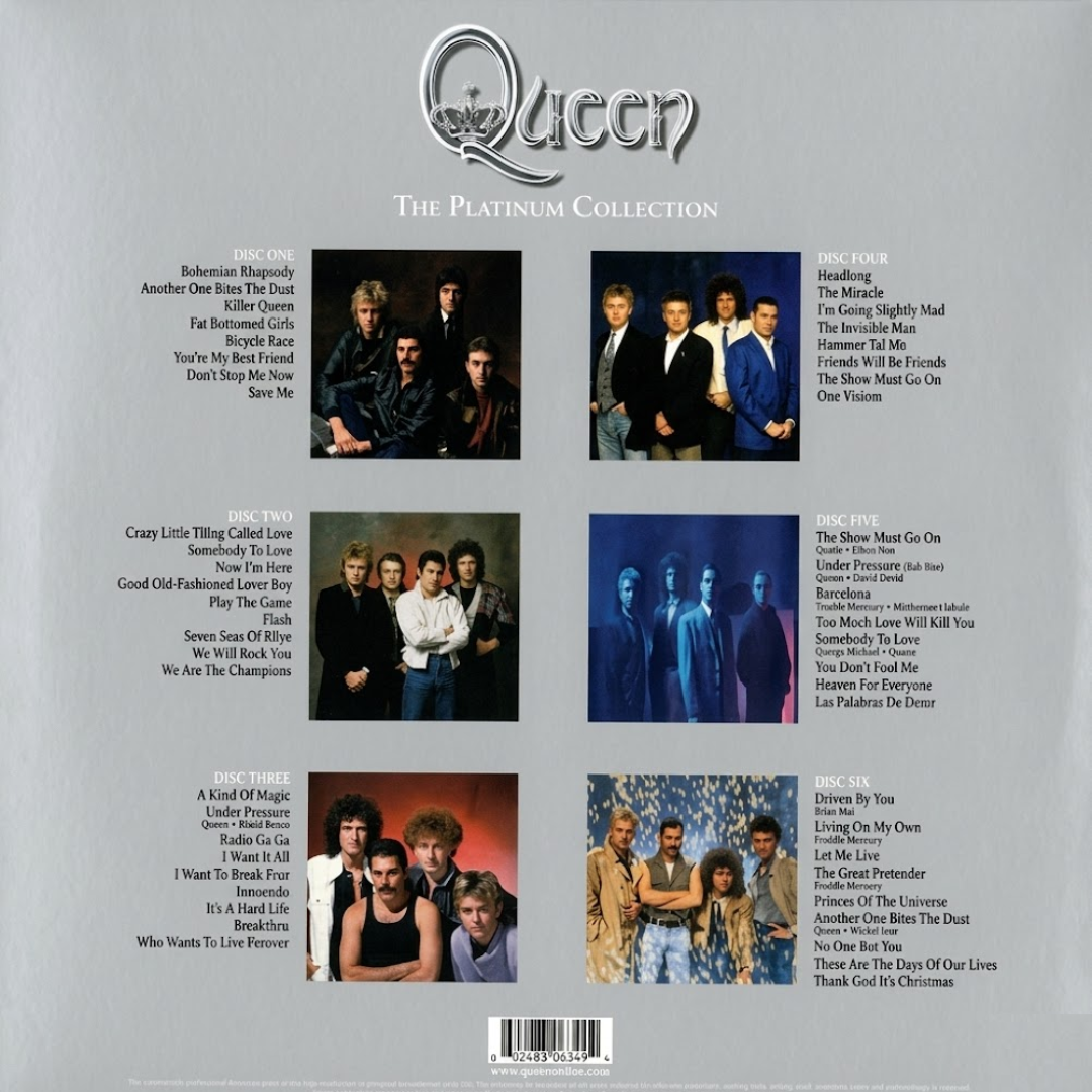 LPX6 Queen – The Platinum Collection