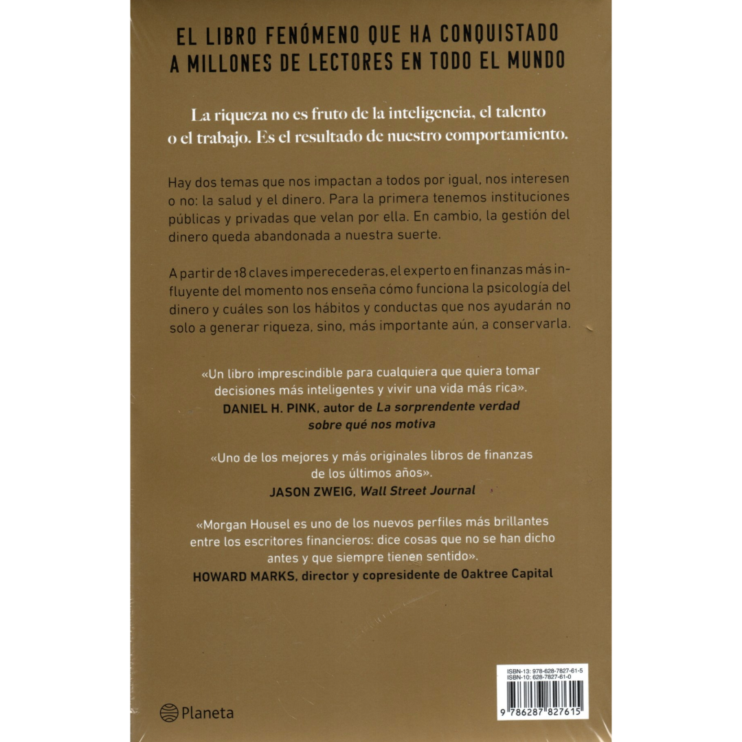 Libro Morgan Housel - La psicología del dinero