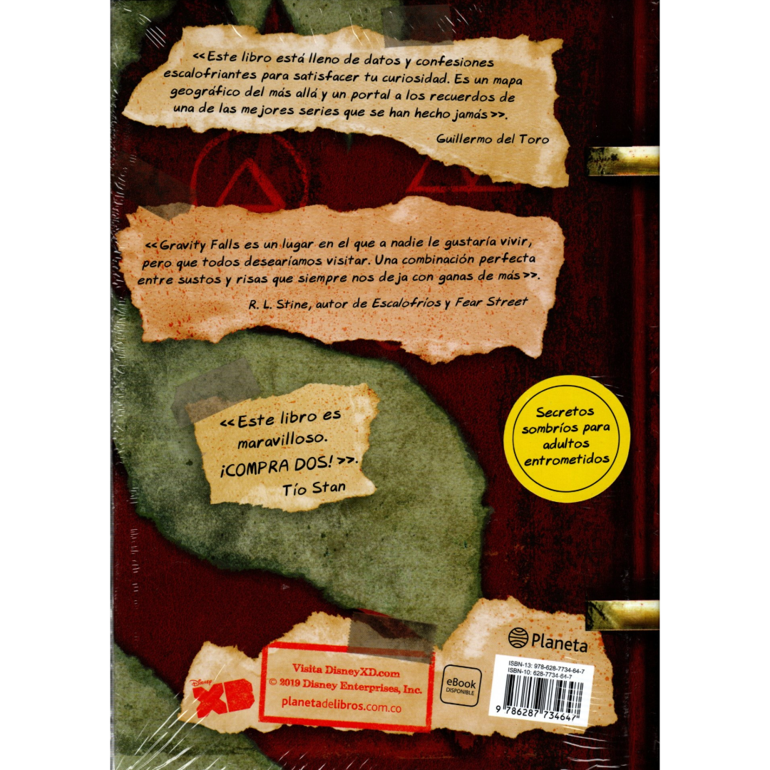 Libro Gravity Falls Diario 3