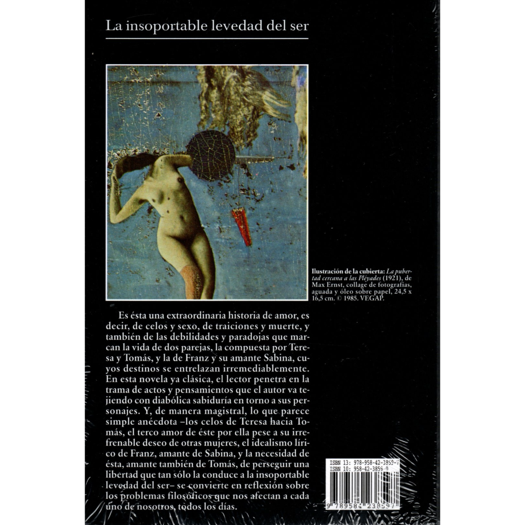 Libro Milan Kundera - La Insoportable Levedad Del Ser