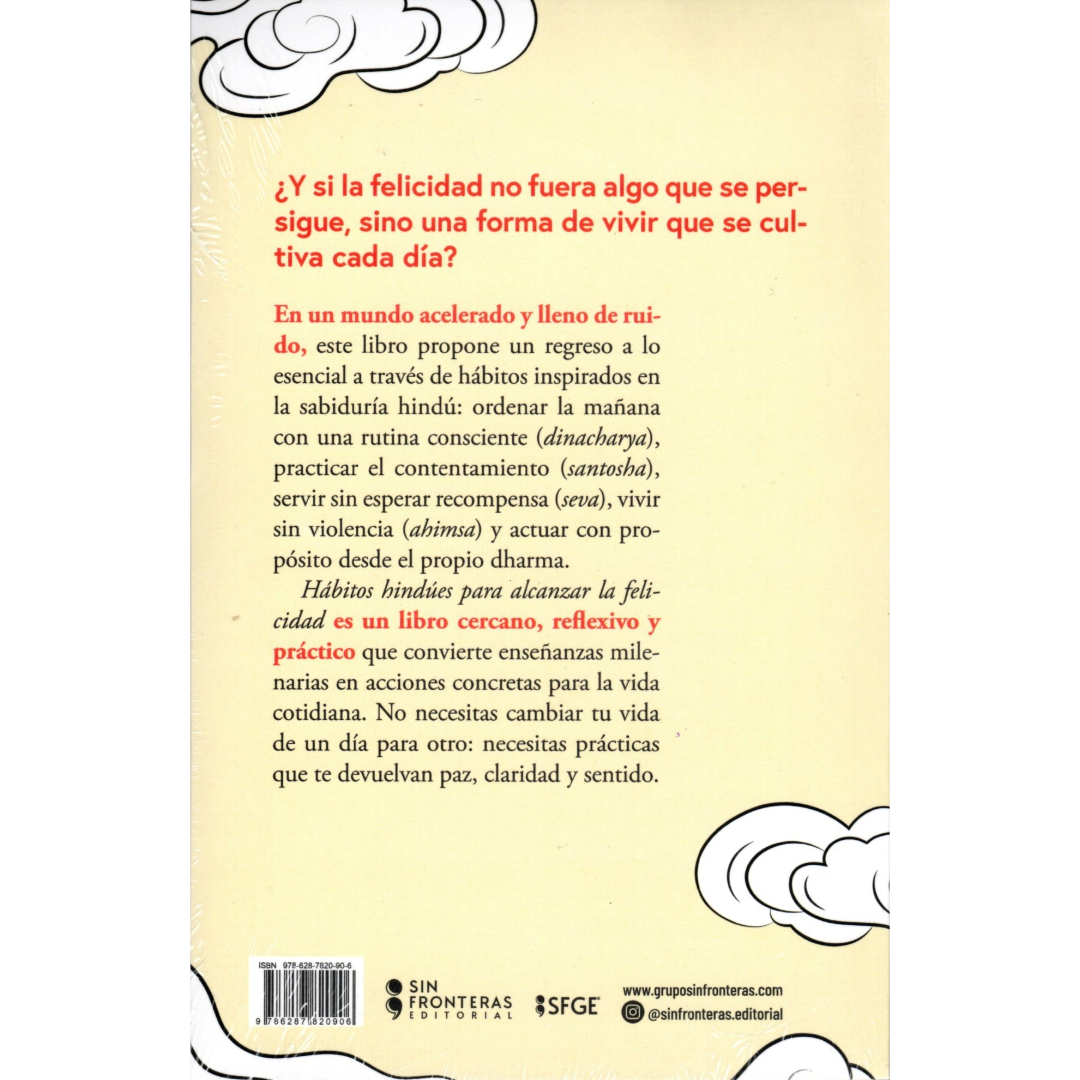 Libro Kazuma Asukari - Hábitos Hindúes Para Alcanzar La Felicidad