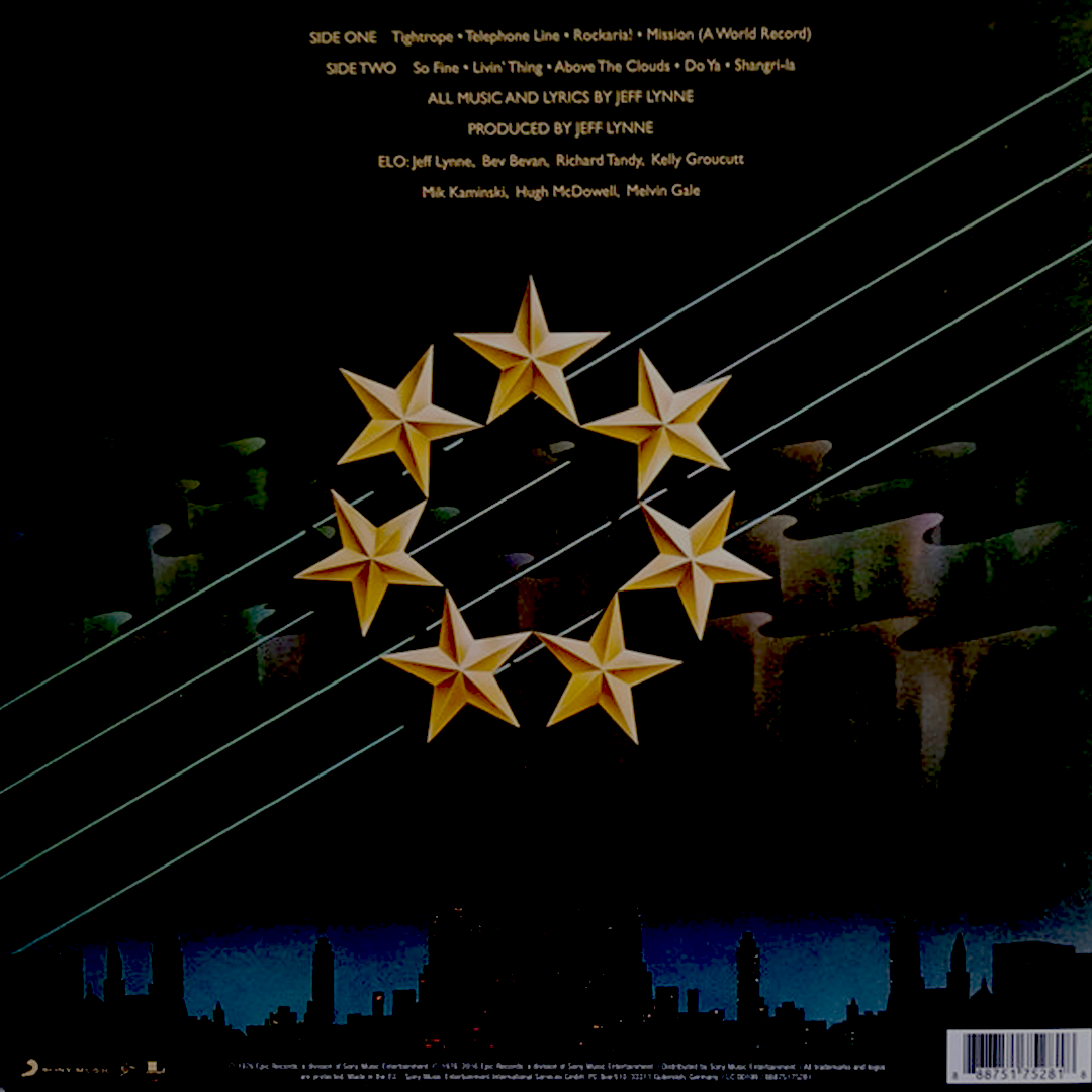LP Electric Light Orchestra ‎– A New World Record