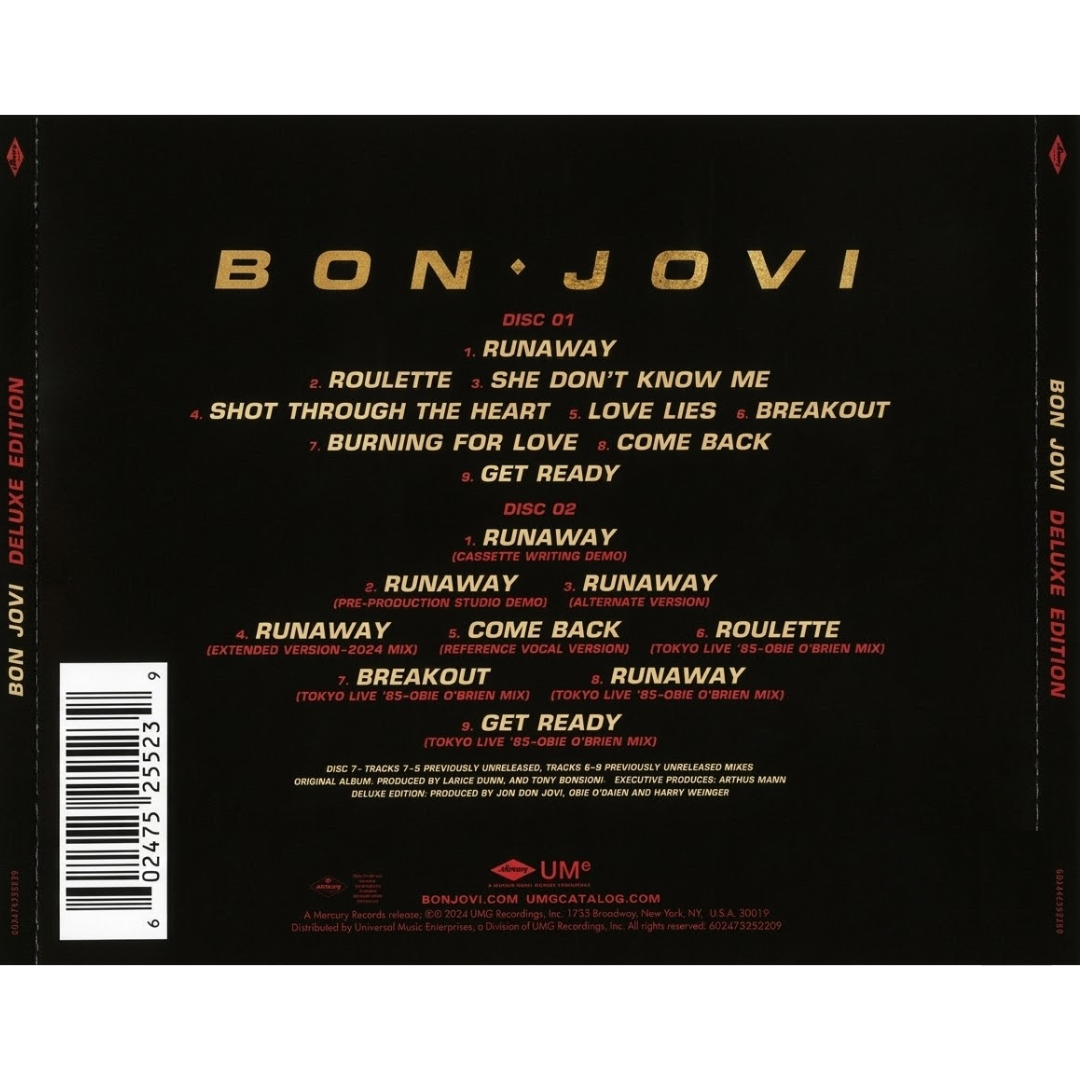 CDX2 Bon Jovi – Bon Jovi