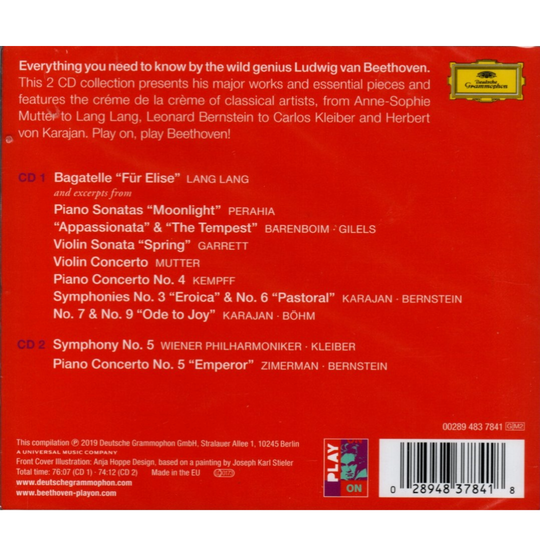 CDX2 Various – The Very Best Of Beethoven