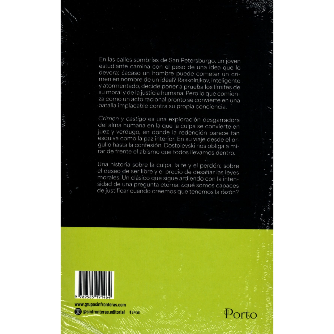 Libro Fiódor Dostoievski - Crimen Y Castigo