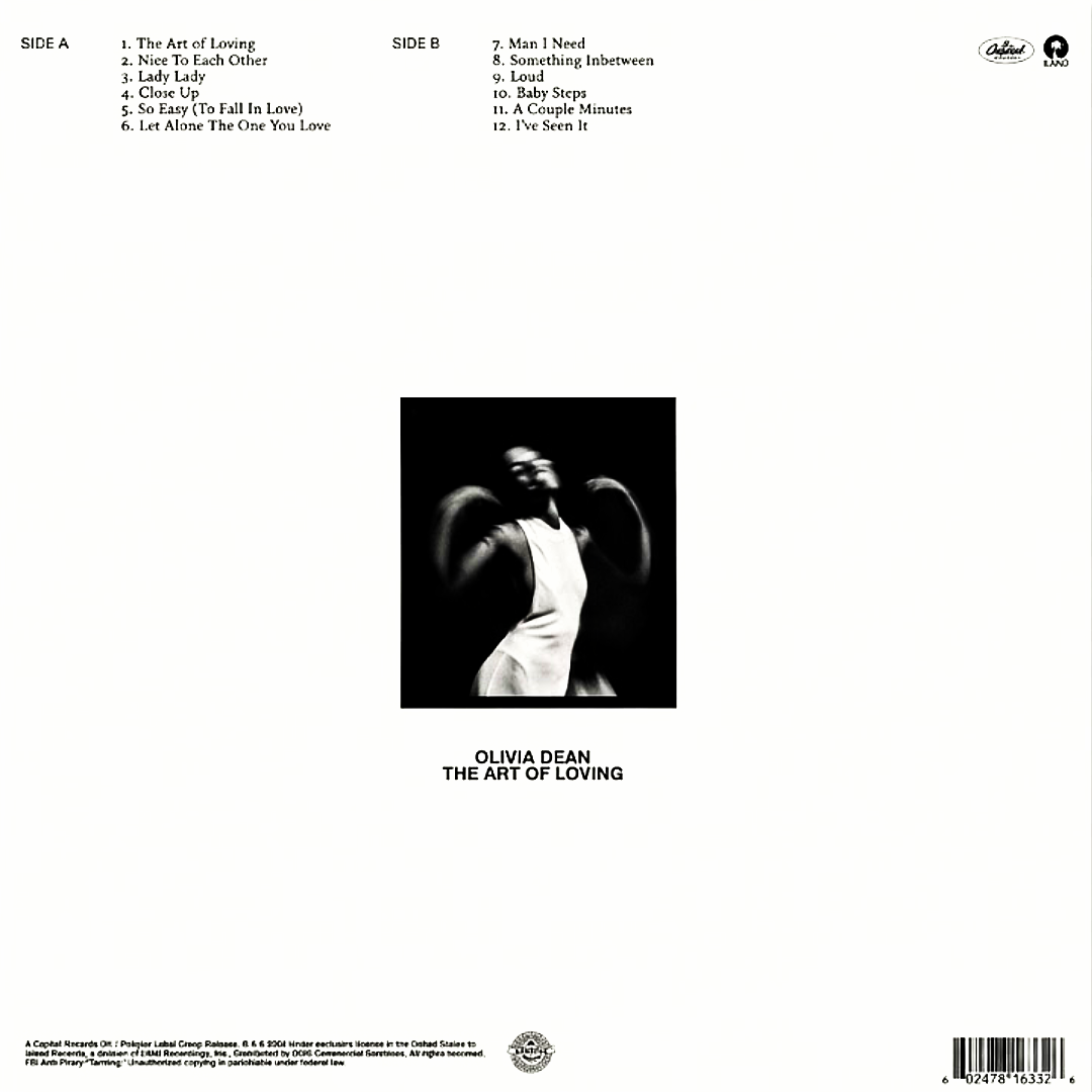 LP Olivia Dean – The Art Of Loving
